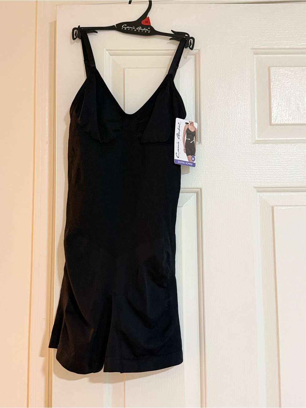 Midnight by Carole Hochman Black Smoothing Shapewear Slip